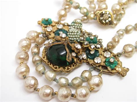 vintage miriam haskell jewelry|Vintage Miriam Haskell Jewelry 